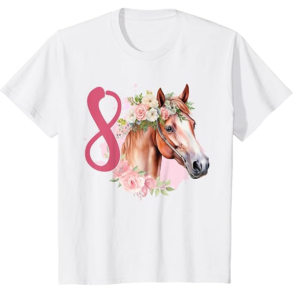 Shirtracer T-Shirt '9. Geburtstag' – Für Mädchen, Grau Meliert | 100% Baumwolle, Kurzarm