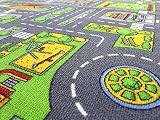 Stadt Mix HEVO ® Strassen Spielteppich | Kinderteppich 145×200 cm - 5