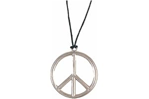 Rubie's officiellt hippie-peace-hänge för vuxna (en storlek) Carnival