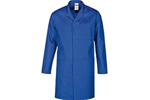 Wellwork - Arbeitsmantel Berufsmantel Berufskittel Kittel aus Baumwolle Gr.XS-5XL