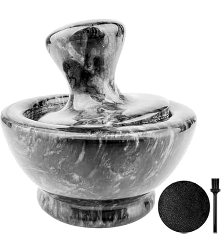 Alpha Nanotech Agate Mortar And Pestle (Inner Diameter 100 Mm; Inner Depth 30 Mm) (FBM) On
