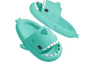 MoneRffi Sharklas Originales Niño Niña, Chanclas Tiburon Hombre Zapatillas de Tiburón Mujer,Sandalias Sharklas de Piscina de Suela Gruesa Antideslizantes Cómodas de Verano