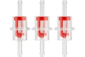 LOCOPOW 3 Pezzi Filtro Carburante Filtro Benzina Piccolo Trasparente per Moto 3/16" 5mm Pantaloni Arctic Cat Inline Filtro Carburante ATV UTV Motoslitta Watercraft PWC 0470-988