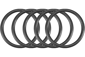 UXCELL sourcing map Nitrilo Goma Juntas Tóricas, 11mm OD 9mm ID 1mm Ancho, Métrico Sellado Junta, Paquete de 50