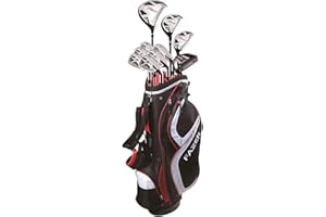 FAZER CTR Golf Clubs Full Set with Stand Bag, Driver, Fairway Wood, Hybrid, Oversize Irons 6-SW, Mallet Putter - All-Weather Grips, Dual Strap Carry Bag- Golf Club Sets for Men