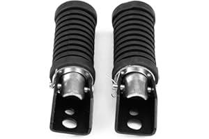 ‎TBEST Tbest Motorrad-Fußrasten GN 250, Gummi, Schwarz, Hinten, Für 125 ccm GN 125