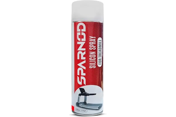 Sparnod Fitness Silicon Oil Lubricant Spray for Treadmill 100% Pure Silicon Easy to use 550 ML