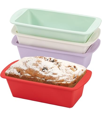 Set 4 Padelle Silicone Per Friggitrice Ad Aria - 10.5cm, Antiaderenti, Per Uova E Muffin, Resistenti Al Calore - Foto 5