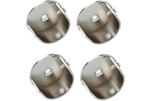 SGerste 4 x wspornik do zabudowy karnisz do firanek wspornik karnisza montowany na ścianie garnitur 28 mm metalowe lub drewniane karnisze