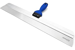 HOGARD 24" Taping Knife | Made of Stainless Steel with a Soft Grip | Perfect Plastering Tool | Made in EU