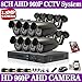 Produktbild ARBUYSHOP DAVHUA HOT, 8CH AHD HD CCTV-System 1.3MP CCTV-Kamera DVR Kit 960P 1080P HDMI Überwachungskamera-System Remote View Seguranca em casa