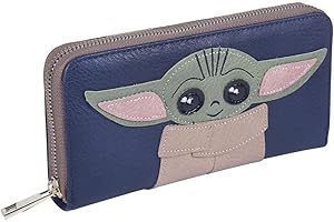 CERDÁ LIFE'S LITTLE MOMENTS Mujer Cerda Cartera Baby Yoda Fabricada policyjna licencja Oficial Star Wars, wielokolorowa, medio EU, wielokolorowy