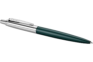 Parker Jotter XL Ballpoint Pen | Greenwich Matte Green with Chrome Trim | Medium Point | Blue Ink Gift Box