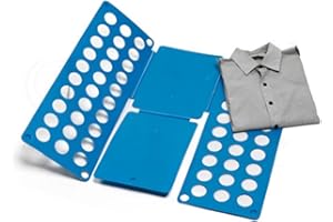 Periea ‘Shelly’ Kids T-shirt Folder Clothes Folding Board – 3 Colours (Blue)