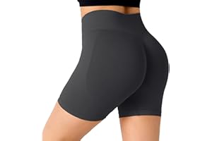 Neteson Short de Sport Femme Anti Cellulite Collants Course Gym Cycling Shorts Push Up Taille Haute sans Coutures Pantalon Yoga Butt Lift