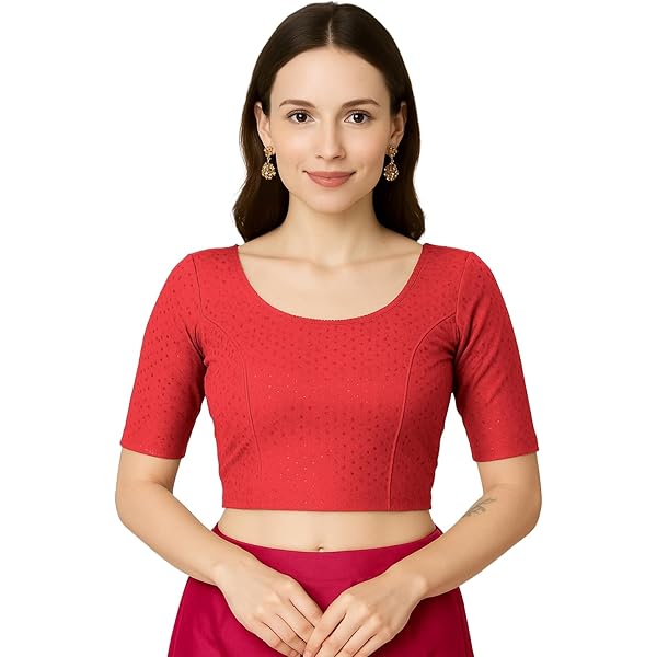 Estationeryhouse Chikankari katoenen Indiase volledig geborduurde kurti