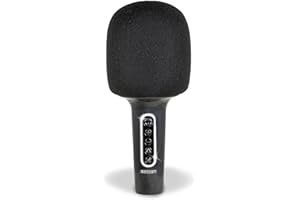 Bontempi | Microfono Wireless Karaoke con Altoparlante, Effetto Cambiavoce, Ricaricabile, 85mm x 200mm