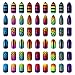 eBoot 1275 Pieces 49 Designs Nail Art Stencils French Tip Guides Stickers Form Fringe Guides Vinyl, 36 Sheets