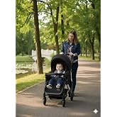 Maxi Taxi Milano QL &Ccedil;ift Y&ouml;nl&uuml; Bebek Arabası (SİYAH)