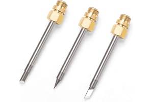Solder Tip, HANDSKIT 8W USB Solder Tip, 3 Piece of USB Soldering Tips