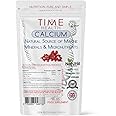 Marine Calcium and Trace Minerals – 120 Capsules – Made from Red Alga Lithothamnium calcareum – GMP Standards – UK Made Supplement - Zero Additives (100g Pouch)