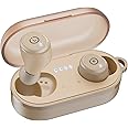 TOZO T10 Wireless Earbuds Bluetooth 5.3 Headphones, App Customize EQ, Ergonomic Design, 55H Playtime, Wireless Charging Case, IPX8 Waterproof Powerful Sound in-Ear Headset Khaki(New Upgraded)