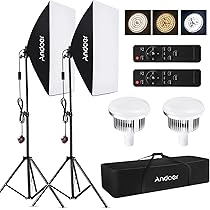 EMART Photography Light Stand 7 Ft(2.1M),1/4" Screw Portable