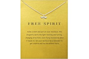 ZYAWP Unicorn Pendant Necklace with Message Card Bar Necklaces Friendship Sun Good Luck Elephant Pendant Chain Necklace for Women Girl Gift