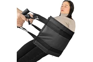 AIITLLYNA Transfer Belt,Aufstehhilfe Gurt,Behinderten Hilfsmittel,Aufstehhilfe Bett Senioren,Hilfsgurt,mit Doppelgriff,für Bettlägerige Oder Mobilitätseingeschränkte Personen