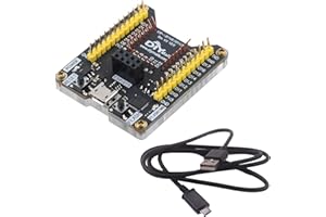 Wishiot ESP8266 ESP-01S ESP-07S ESP-12F Firmware Burning Fixture Development Board Onboard CP2102 Chip mit USB auf Micro USB Kabel 1 Meter Support ESP-07 ESP-12E ESP-12S ESP-F Flash Programmierung
