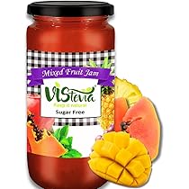 iStevia MANGO JAM With REAL FRUIT PULP– 100% Natural - ZERO