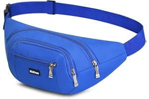 RIDIRUN Sac Banane Homme Femme Ville De Sécurité pour Voyage Ou Outdoor Sport Waist Pack Fanny Pack pour Vie Quotidienne Ou Randonnée
