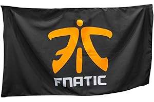 Fnatic Supporters Banner, Negro - 150cm x 90cm