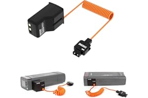 ZGCINE DT-AD200 Batería ficticia para Godox AD200/AD200 Pro/AD300 Pro/AD200 Pro II - Longitud: 60CM/23.5inch