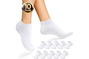 IceReco 10 Paia Calze Uomo Corte Cotone Estivi Calzini Donna Corti Sportive Fantasmini Running Trekking Tennis Elastiche