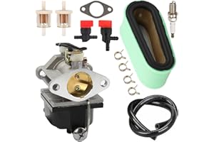 ZAMDOE 640065 640065A Gaźnik do Tecumseh OHV110 OHV115 OHV120 HV125 OHV130 OVH135 OV358EA 13,5 HP 14 HP 15 HP silniki do kosiarki, z uszczelką z filtrem powietrza el Line