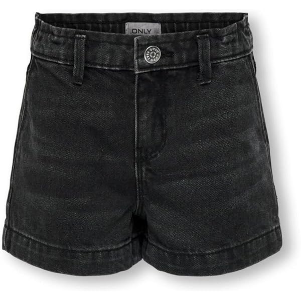 Pantaloncini Jeans Wide KOGCOMET Per Bambina - Modello Noos Lavaggio Black Taglia 116 - Foto 8