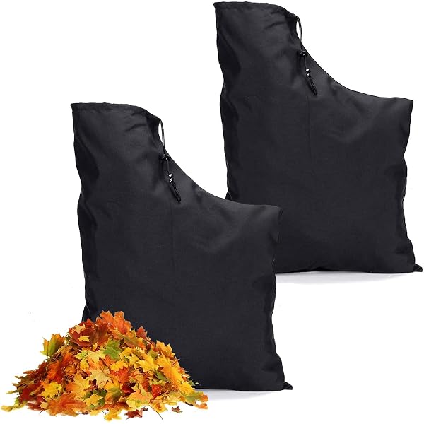 Sac Collecteur Feuilles Universel - Sac Aspirateur Souffleur En Oxford Résistant Avec Sangles Réglables Et Fermeture Éclair