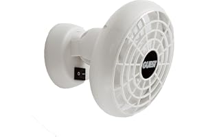 Guest 903-5 Marine Cabin Personal Fan (12-Volt), White