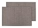 Produktbild Alsino 2er Set Edle Platzmatten Tisch Sets Platzset abwaschbar Tischmatten Untersetzer Platzdeckchen, Variante wählen:TS-55 braun metallic