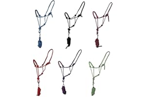 NETPROSHOP Knot Halter and Lead Rope for Ground Work Pony, Cob, Full