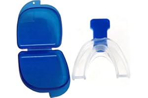 Irfora Nightguard for Teeth Grinding,Hommes Femmes protège-Dents pour Le meulage des Dents Anti-ronflement Solution dispositifs bruxisme protège-Dents serrant la Nuit pour Le meulage des Dents