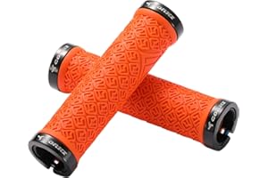 Bynccea Bicycle Grips,Double Lock on Locking Mountain Bike Handlebar Grips for MTB Mountain Bike