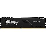 Kingston FURY 8GB 3200MHz DDR4 CL16 DIMM Fury Beast Black, Non RGB (KF432C16BB/8)