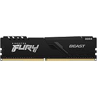 Kingston FURY Beast 8GB 2666MHz DDR4 CL16 Memoria Gaming Kit per Computer Fissi Modulo Singolo KF426C16BB/8