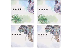 LSTCPGLAI 4Pcs Reusable Ash Pouch Fireproof Mini Ashtray Portable Environmental Ashtray for Outdoor or Travel Use