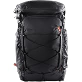 PGYTECH OnePro Flex Outdoor 30L Photo Backpack with M Insert, Black | AceFrame System, Expansion 8L, Laptop Compartment, Phot