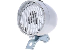 CLICITINA Fog Headlight Retro Lamp Bike Head Front LED Bicycle Classic Light Vintage Bicycle Light Bike Tire Bag