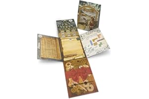 Hidden Games - Carte à énigmes - MYSTÈRE À NOËL - Française - Carte de Noël, Carte de vœux, Carte Escape Room, Carte Cadeau, Cadeau d'argent