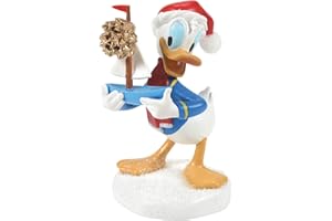 Department 56 Disney Village Accessories Donald Duck What I Really Wanted Figurine, 2.56 Inch, Multicolor